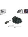 Cadena de 400 luces LED blanco cálido y frío con efectos de luz