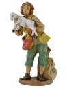 Shepherd with lamb 20 cm Euromarchi