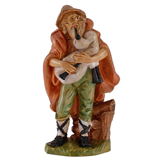 Zampognaro 20 cm in pvc Euromarchi Mondo Presepi