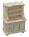 Aparador de madera blanqueada cm 5x3x7,5 h