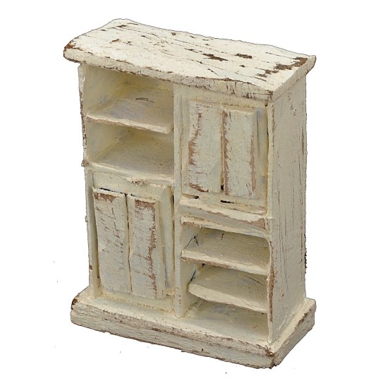 Mobile da cucina in legno sbiancato cm 5x2,5x6,5 h