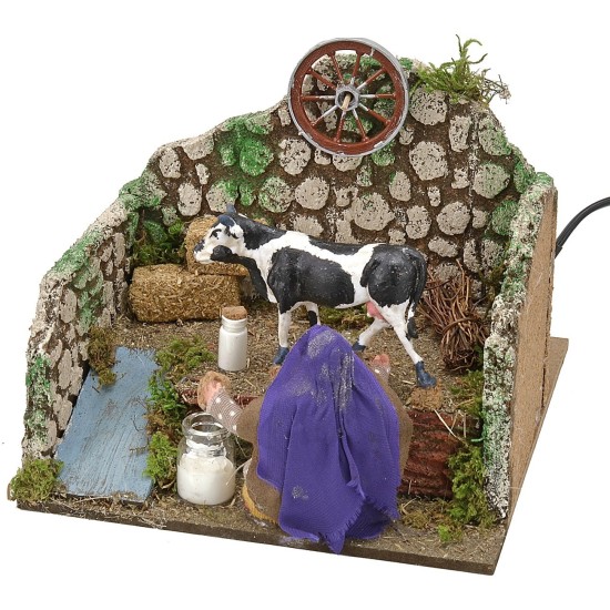 Mungitrice seduta in movimento serie 10 cm