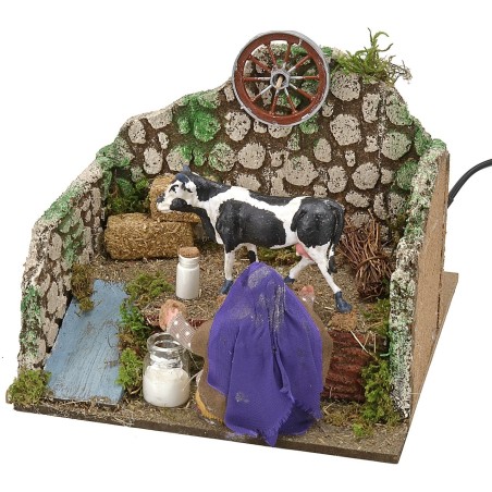 Mungitrice seduta in movimento serie 10 cm