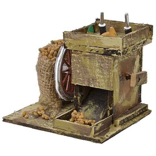 Macina per granoturco cm 9x8x7,2 h Mondo Presepi