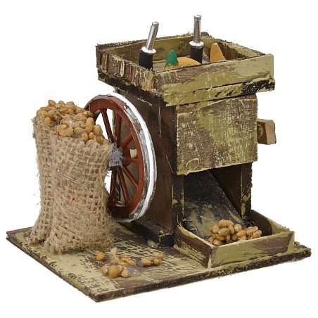 Molino para maíz cm 9x8x7,2 h Mundo Pesebres