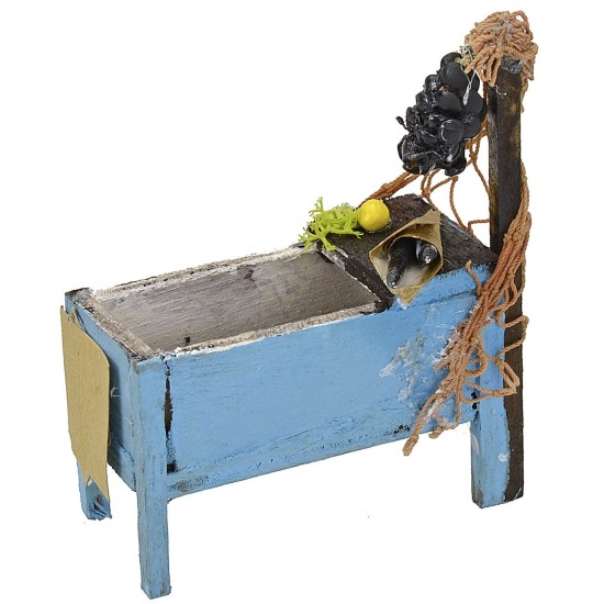 Tina con anguilas cm 6,8x3,4x4,4 h Mundo Pesebres