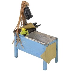 Tina con anguilas cm 6,8x3,4x4,4 h Mundo Pesebres 2