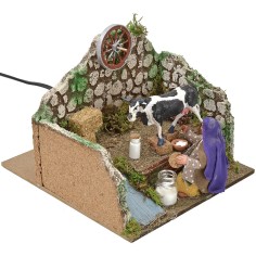 Mungitrice seduta in movimento serie 10 cm