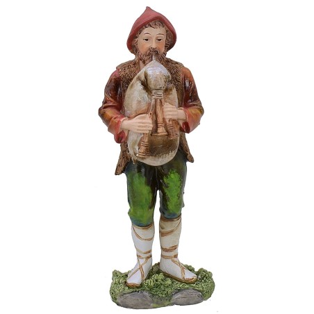 Zampognaro cm 15 in resina