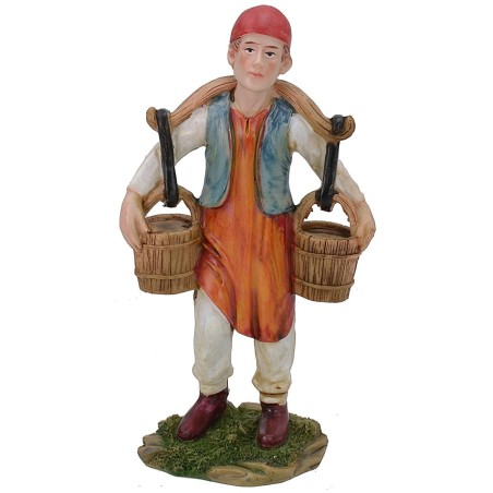 Acquaiolo orientale cm 15 in resina