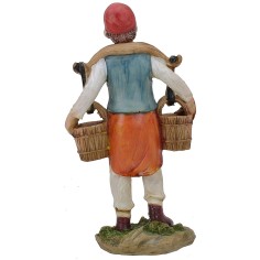 Aguador oriental de 15 cm en resina Mondo Presepi 2