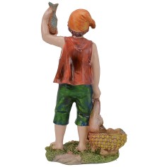 Pescivendolo cm 15 in resina 2