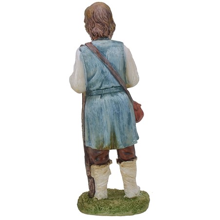 Caminante de 15 cm en resina Mundo Pesebre