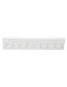 Architrave romana con fregio in gesso cm 28,3x4x4,5 h Mondo