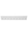 Architrave romana con fregio in gesso cm 28,3x4x4,5 h