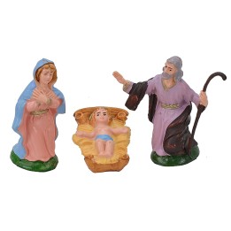 Natividad set 3 pz serie 6,5 cm