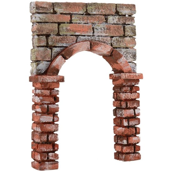 Polystyrene arch 16x25.5 cm Neapolitan nativity scene