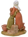 Mother and daughter embraced series 12 cm Fontanini