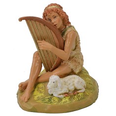 Fauno con lira serie 12 cm Fontanini