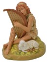 Fauno con lira serie 12 cm Fontanini Mondo Presepi