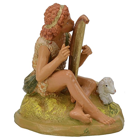 Fauno con lira serie 12 cm Fontanini