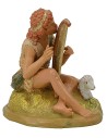Fauno con lira serie 12 cm Fontanini Mondo Presepi