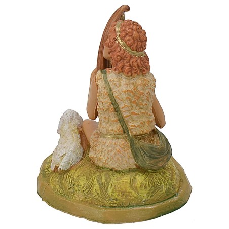 Fauno con lira serie 12 cm Fontanini