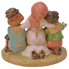 Bimbi inginocchiati serie 12 cm Fontanini Mondo Presepi 2