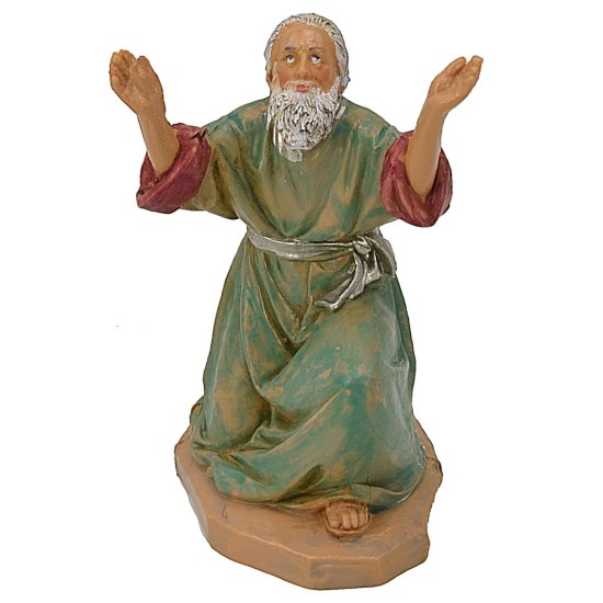 Profeta inginocchiato serie 12 cm Fontanini Mondo Presepi