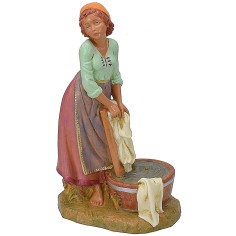 Lavandaia 30 cm Fontanini Mondo Presepi