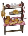 Bancarella formaggi e salumi cm 8x5,5x13 h