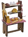 Bancarella formaggi e salumi cm 8x5,5x13 h