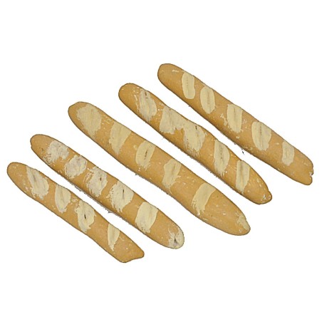 Set 5 pane baguette da 3,5-4,9 cm