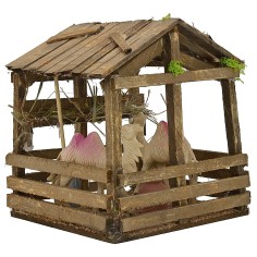 Recinto con camellos cm 15x15x16 h Mundo Pesebres