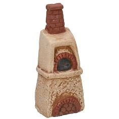 Forno in gesso cm 3,4x2,4x8 h