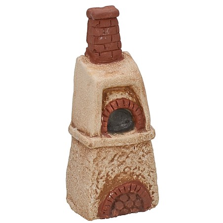 Forno in gesso cm 3,4x2,4x8 h