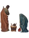 Set 11 personaggi con Natività in resina 60 cm