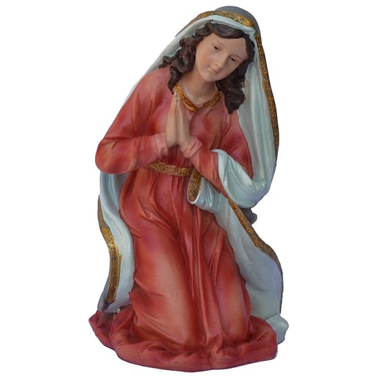 Set 11 personaggi con Natività in resina 60 cm Mondo Presepi