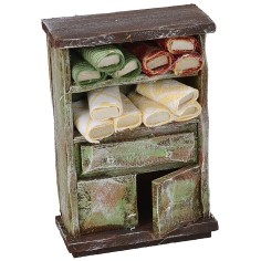 Mobile con scampoli cm 7x3x10,5 h 2