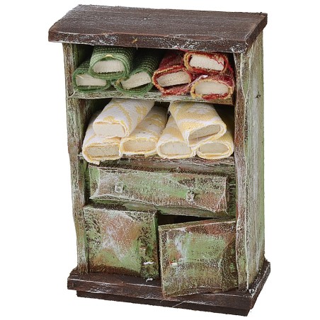 Mobile con scampoli cm 7x3x10,5 h Mondo Presepi