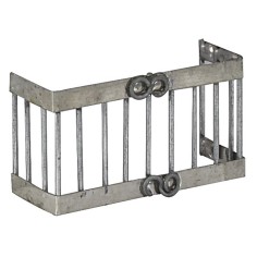 Ringhiera in metallo per balcone cm 5,5x2x3,2 h. 2