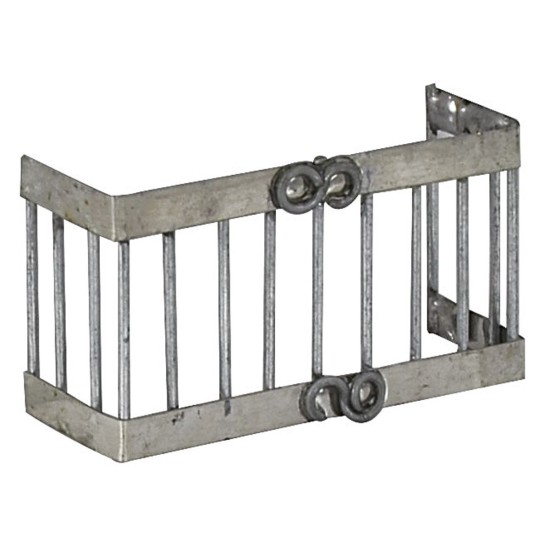 Ringhiera in metallo per balcone cm 5,5x2x3,2 h.