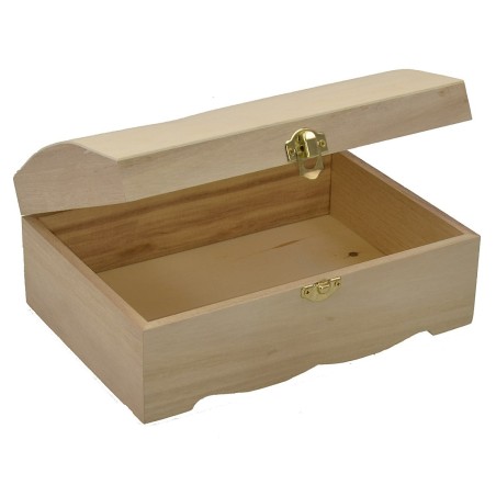 Baúl de madera cm 22x15,5x9,7 h Mundo Pesebres