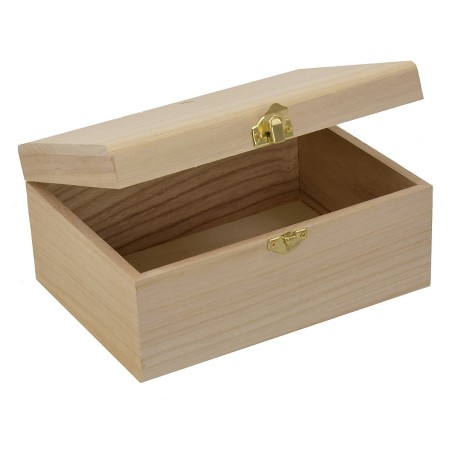 Cofanetto in legno cm 20x14,7x9,6 h