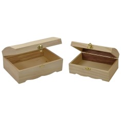 Set due bauletti in legno Mondo Presepi 2