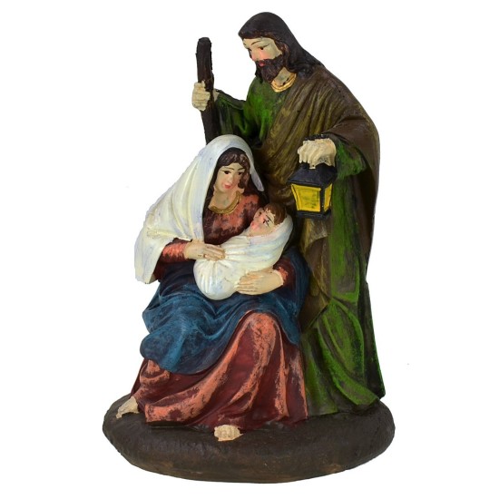 Natività in resina cm 9x7x13,5 h
