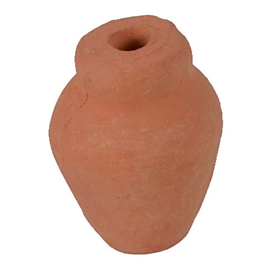Set 5 vasi in terracotta h 2,3 cm
