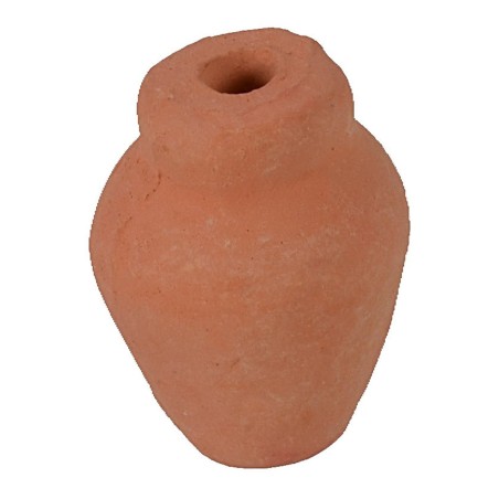 Set 5 vasi in terracotta h 2,3 cm