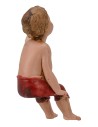 Bambino seduto serie 10 cm Landi Moranduzzo Mondo Presepi