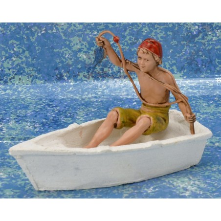 The fisherman is sitting 10 cm Landi